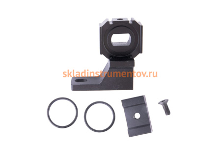 Скоба-держатель (L-образная) блока подготовки воздуха с резиновыми уплотнителями WIEDERKRAFT WDK-7030L