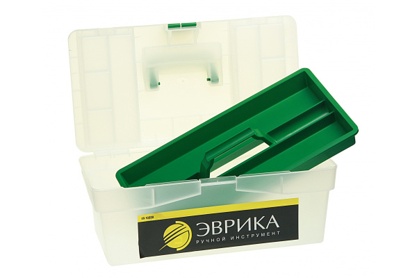 Универсальный ящик с лотком ЭВРИКА 420х220х180 мм ER-10338 Универсальный ящик с лотком ЭВРИКА 420х220х180 мм ER-10338