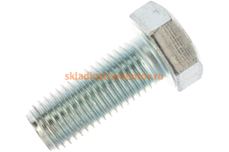 Болт с шестигранной головкой Зубр МАСТЕР ГОСТ 7798-70 класс прочности 5.8 оцинкованный M16x40мм 5кг (примерно 56 шт.) 303080-16-040