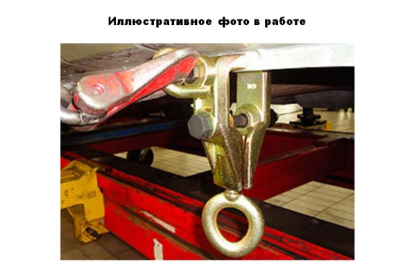 Двухсторонний кузовной зажим 3т МАСТАК 112-20023