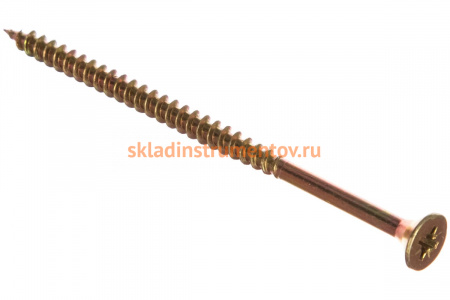 Универсальные саморезы СУ-Ж ЗУБР, 90 x 5.0 мм, 10 шт, желтый цинк, 300396-50-090