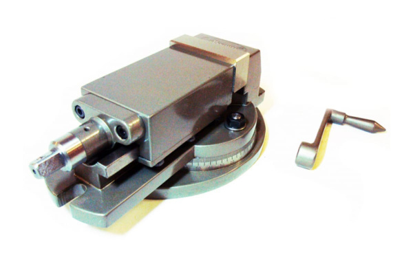 Тиски станочные поворотные 75мм VISPROM 0018