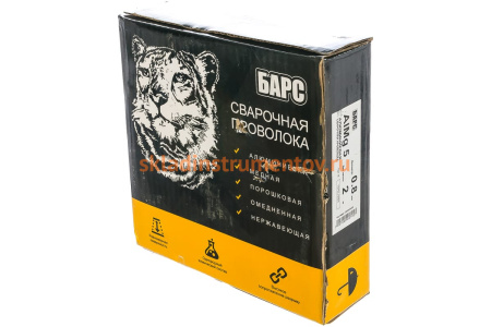 Проволока алюминиевая сварочная AlMg5 (0.8 мм; кассета 2 кг) Барс СВ000008359