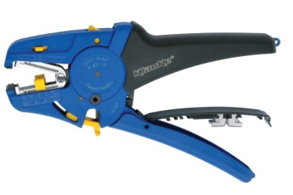 Стриппер для снятия ПВХ-изоляции проводов с сечением жилы от 0,03 до 16 мм2, встроенный Klauke klkK433