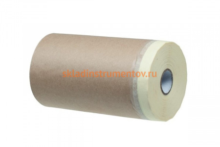 Защитная бумага с малярной лентой (40г/м2, рулон 0.24 х 30 м) РемоКолор 09-1-024