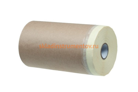 Защитная бумага с малярной лентой (40г/м2, рулон 0.24 х 30 м) РемоКолор 09-1-024