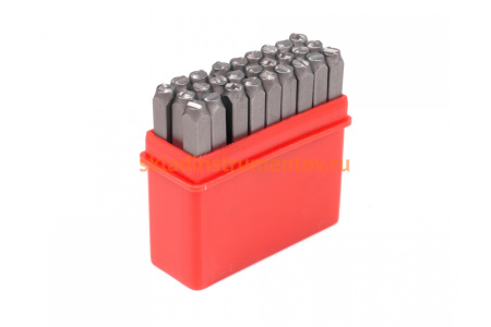 Буквенные клейма SITOMO N 6 латиница стальные 19693