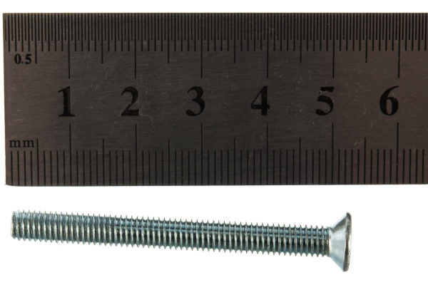 Винт DIN 965 5 шт. (M5х50 мм; ТФ6) Зубр 4-303116-05-050