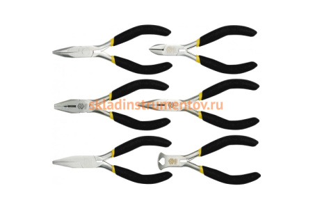 Пассатижи VOREL 125мм в наборе 6шт. 42309