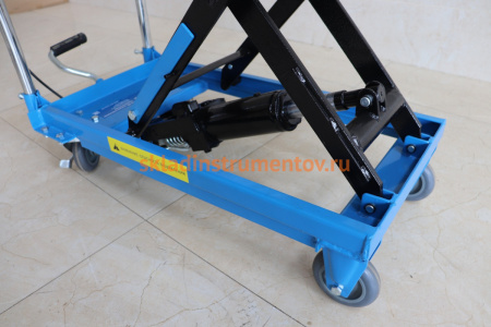 Платформенная тележка AE&T гидравлическая, 150кг TJ-15 Платформенная тележка AE&T гидравлическая, 150кг TJ-15
