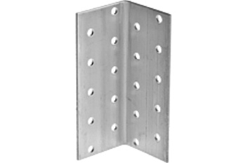 Равносторонний крепежный угол 200х40х40мм, 20шт Зубр МАСТЕР 310205-200-040