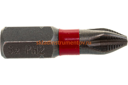 Биты "МАСТЕР" 2 шт. (25 мм; PZ2) Зубр 26003-2-25-2