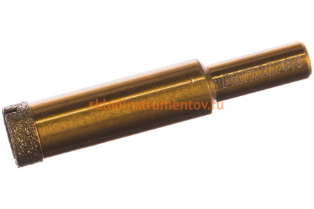 Коронка алмазная по керамограниту (16 мм) ПРАКТИКА 035-059