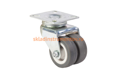 Сдвоенное мебельное колесо А5 SCnd 25 50 мм 1000131