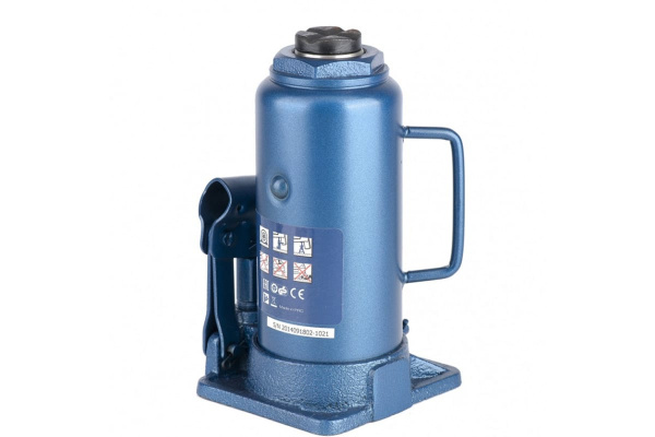 Бутылочный гидравлический домкрат STELS 12 т 51108