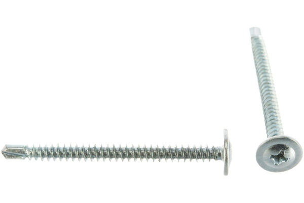 Саморезы с прессшайбой и сверлом по листовому металлу 150 шт. (4,2х51 мм; PH2) ЗУБР 4-300211-42-051