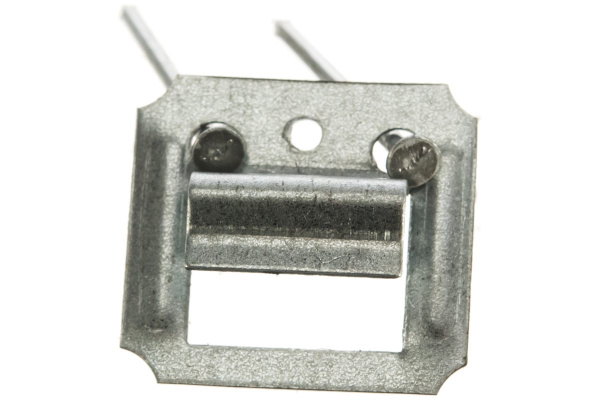 Кляймер №4 СИБРТЕХ оцинкованный с гвоздями, 100шт 46574