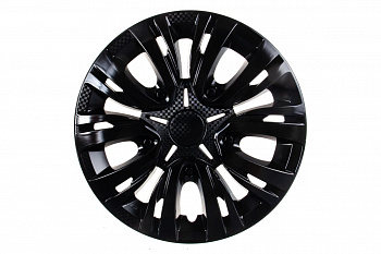 Колесные колпаки Airline 13 Лион черный глянец AWCC-13-04