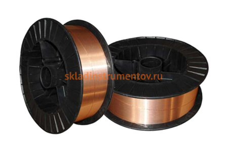 Проволока омедненная СВ-08Г2С-О (2х5 кг; 0.8 мм) КЕДР 7390034