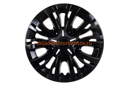 Колесные колпаки Airline 13 Лион черный глянец AWCC-13-04
