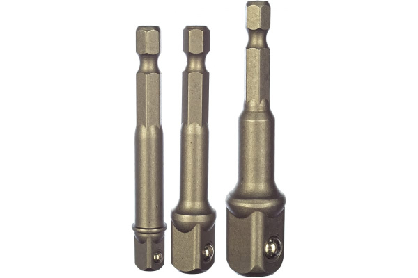 Набор адаптеров 1/2х73L, 3/8x65L, 1/4х65L JTC-JW0760