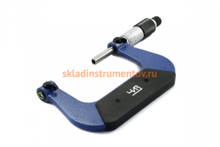 Микрометр со вставкой 100 мм, 0.01 мм ЧИЗ МВМ 45754