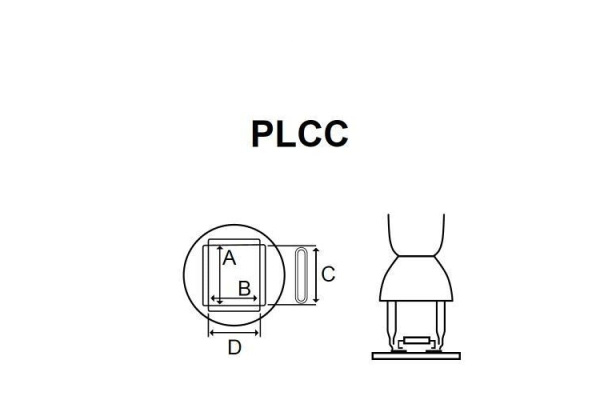 Насадка PLCC (17.5х17.5 мм) для паяльной станции SS-989B ProsKit 9SS-900-L 00271494 Насадка PLCC (17.5х17.5 мм) для паяльной станции SS-989B ProsKit 9SS-900-L 00271494