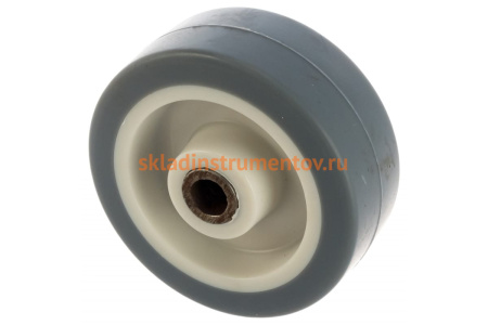 Колесо (50 мм; г/п 40 кг; термопластичная резина/полипропилен) ЗУБР 30946-50