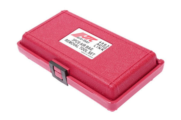 Набор инструментов для демонтажа подушки безопасности водителя (4 предмета в кейсе) JTC 4863