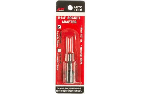 Адаптер для торцевых головок (1/2"; 50 мм) в блистере JTC 12G5004C