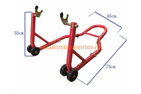 Мотоциклетная рычажная опора с вилкой L-образная, 200 кг TORIN TRMT016