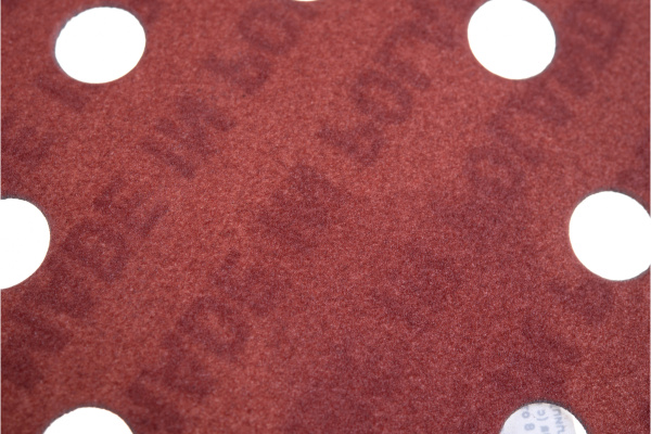 Круг шлифовальный на липучке для обработки дерева (125 мм; Р180; 8 отверстий) KLINGSPOR 270552