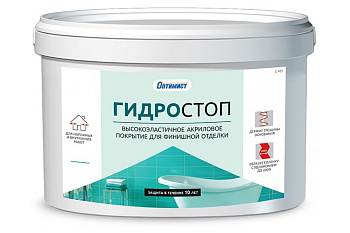 Покрытие для финишной отделки Гидростоп Оптимист С407 7 кг OP0254