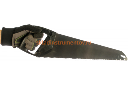 Ножовка ударопрочная пила Stayer "TopCut" 400 мм, 5 TPI, быстрый рез поперек волокон, для крупных и средних заготовок, 15061-40_z02