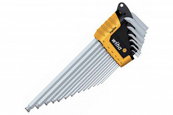 Набор шестигранных ключей со сферической головкой MagicRing 13шт Wiha ErgoStar 369R H13 36521