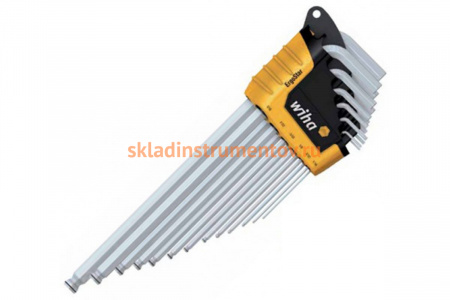 Набор шестигранных ключей со сферической головкой MagicRing 13шт Wiha ErgoStar 369R H13 36521