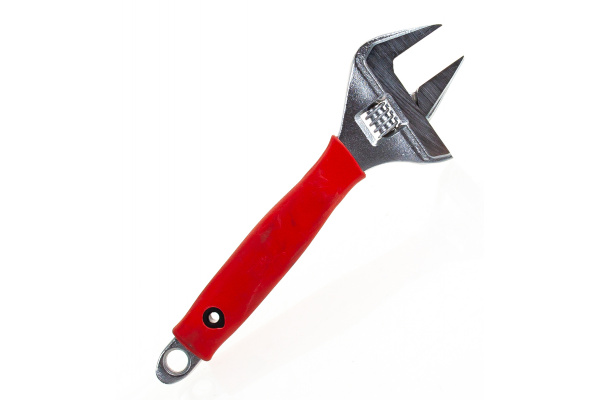 Разводной ключ с удлиненными узкими губками FORCE шведский зев 38 мм, L=200mm 649200C