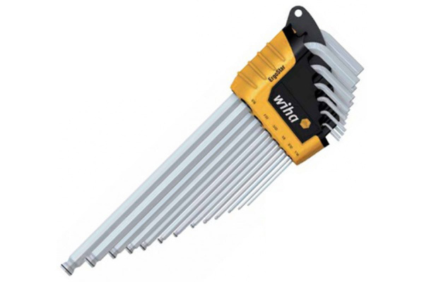 Набор шестигранных ключей со сферической головкой MagicRing 13шт Wiha ErgoStar 369R H13 36521