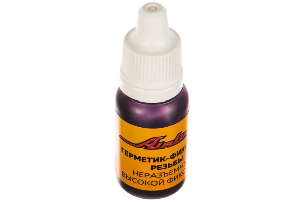 Неразъемный герметик-фиксатор резьбы высокой фиксации Airline 6 мл. AG-AF-02
