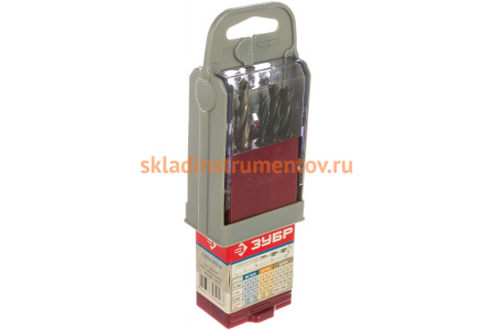Набор сверл комбинированный (10 шт.) в супер боксе Зубр 4-29704-H10-SB