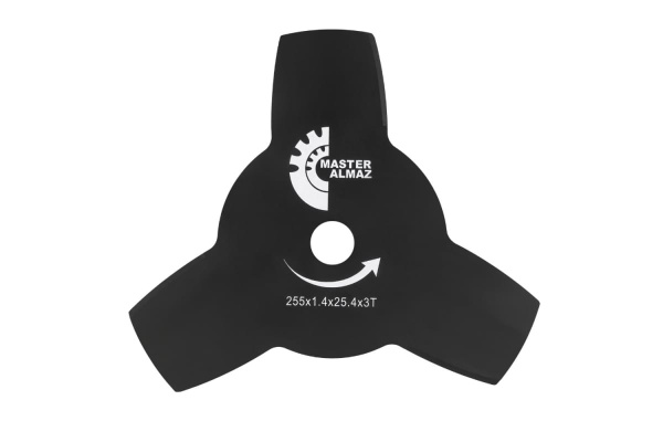 Нож для триммера (255х25.4х1.4 мм; 3 лезвия) МастерАлмаз 10505252