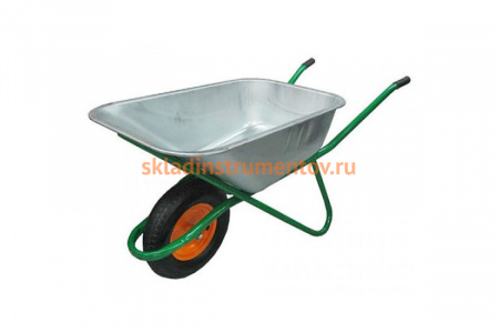 Одноколесная строительная тачка с пневмоколесом TOR 113ZP 1019514