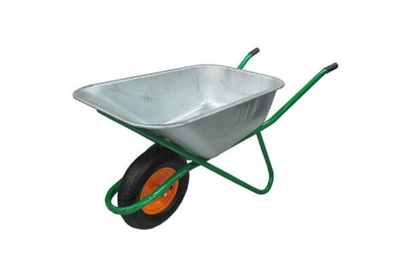 Одноколесная строительная тачка с пневмоколесом TOR 113ZP 1019514