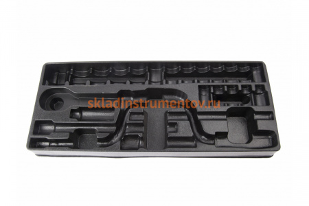 Ложемент для набора торцевых головок 4325MR, PVC KING TONY 84432515B