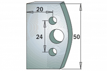 Комплект из 2-х ножей 50x4 SP CMT 690.500