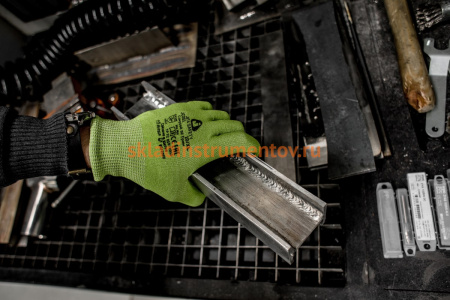 Перчатки из полиэтиленовой пряжи от порезов Jeta Safety Самурай 02 Грин 5 класс JC051-С02/XXL Перчатки из полиэтиленовой пряжи от порезов Jeta Safety Самурай 02 Грин 5 класс JC051-С02/XXL