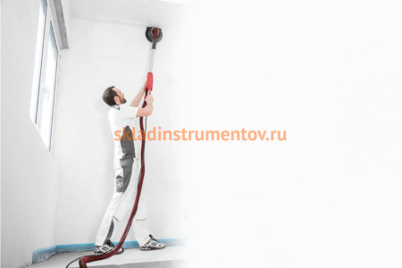 Машина для шлифования стен и потолка с системой сменных головок Giraffe FLEX GE 7 +MH-X +SH 494550