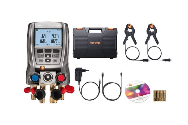 Анализатор работы холодильных систем Testo 570-2 Set электронный 0563 5702