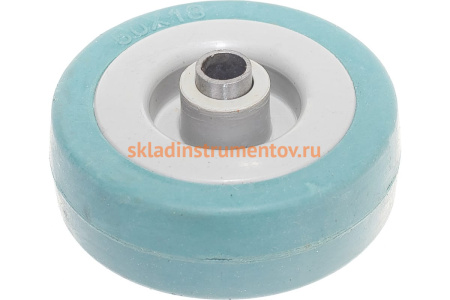 Колесо (50 мм; г/п 35 кг; резина/полипропилен) ЗУБР 30956-50