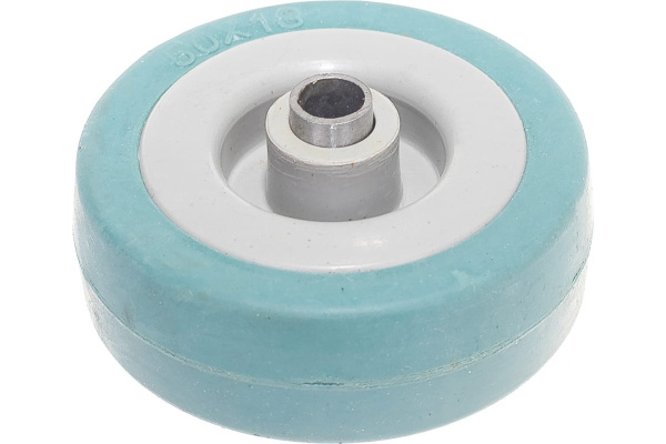 Колесо (50 мм; г/п 35 кг; резина/полипропилен) ЗУБР 30956-50